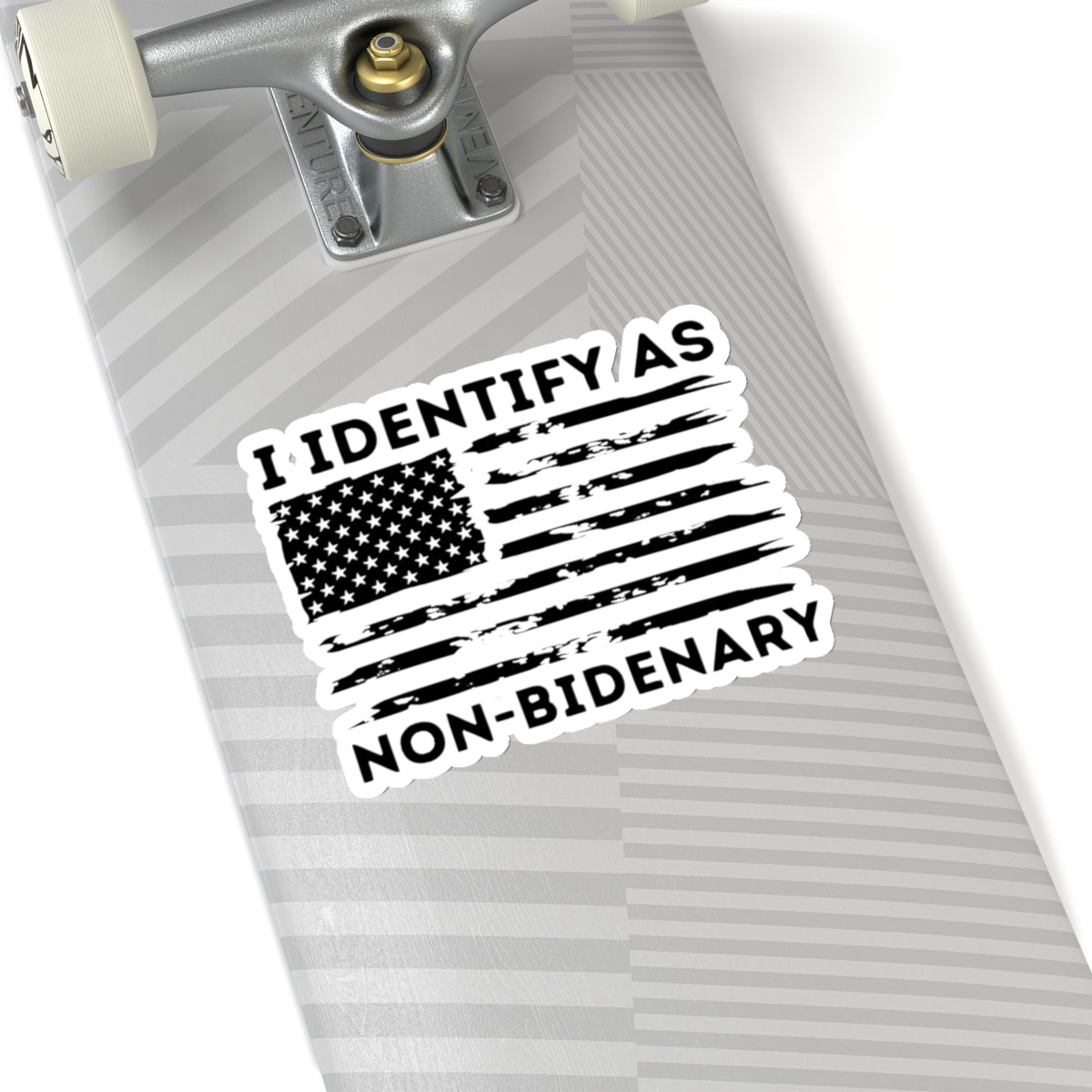 I Identify As Non-Bidenary Sticker