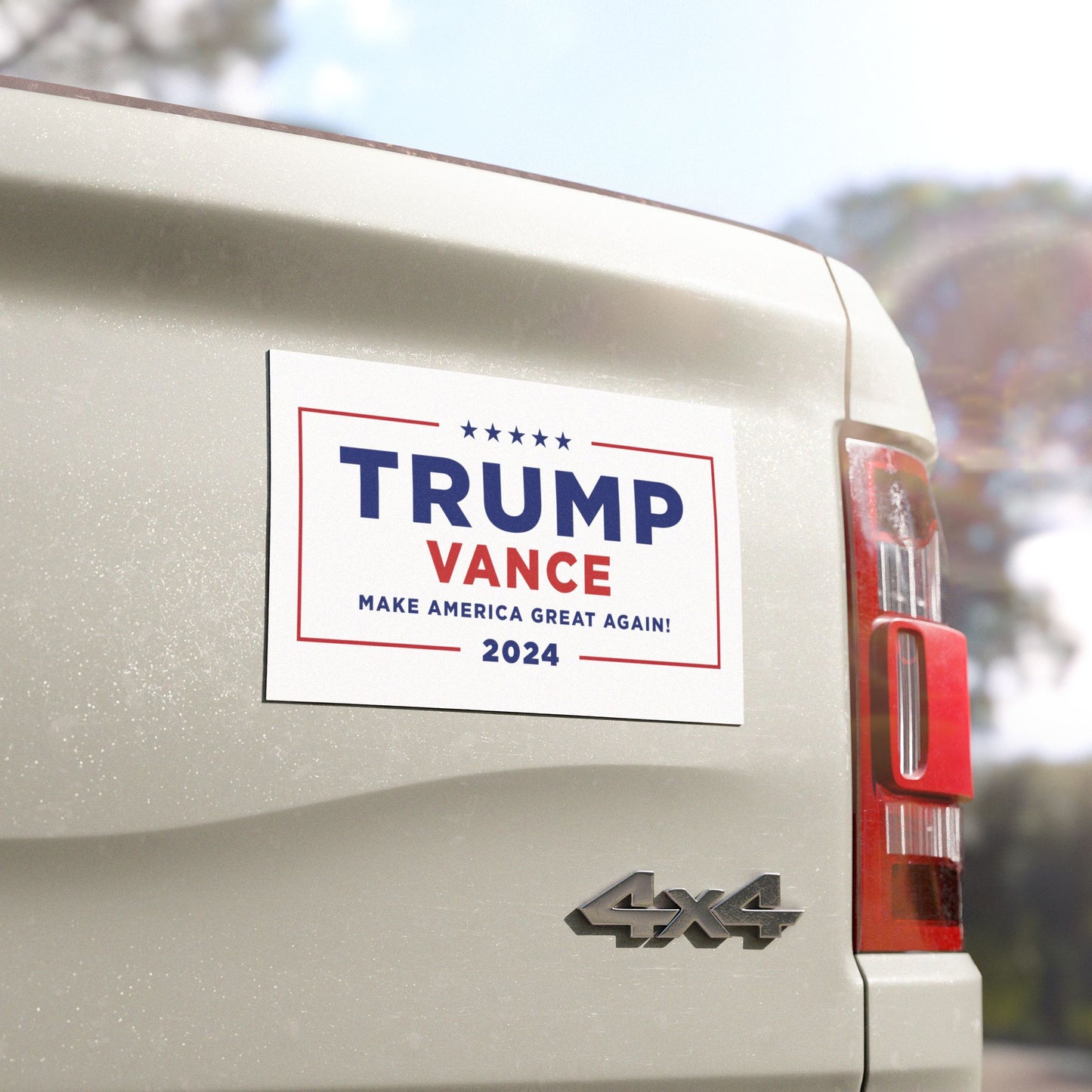 Classic Trump-Vance Campaign Bumper Magnet