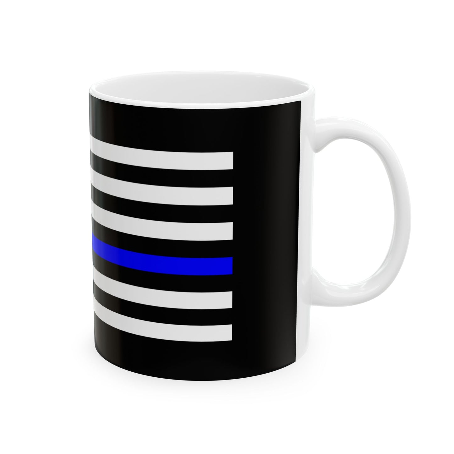 Thin Blue Line Tribute Mug