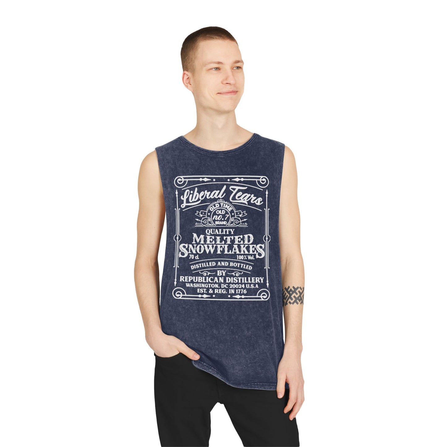 Liberal Tears Distillery Stonewash Tank Top