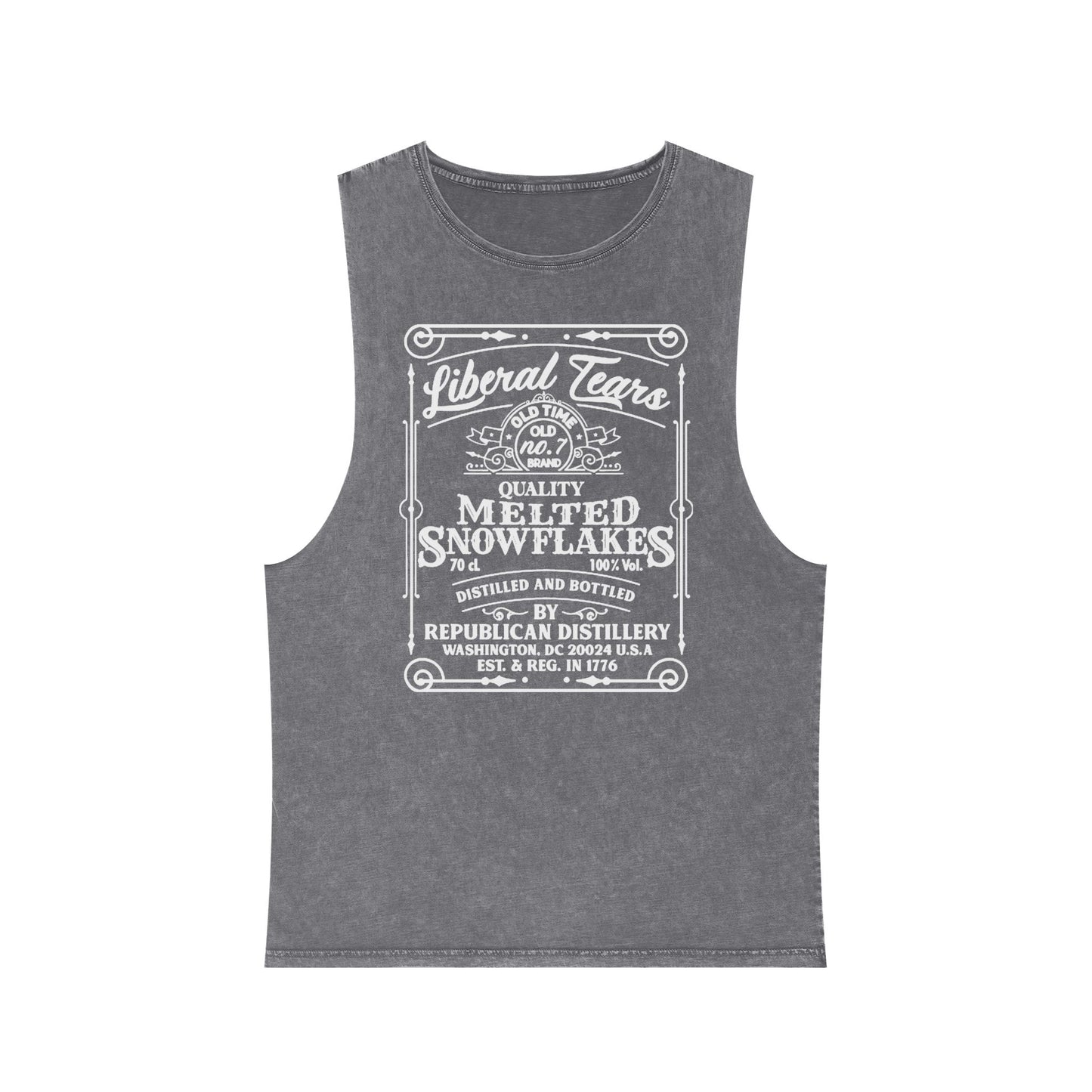 Liberal Tears Distillery Stonewash Tank Top