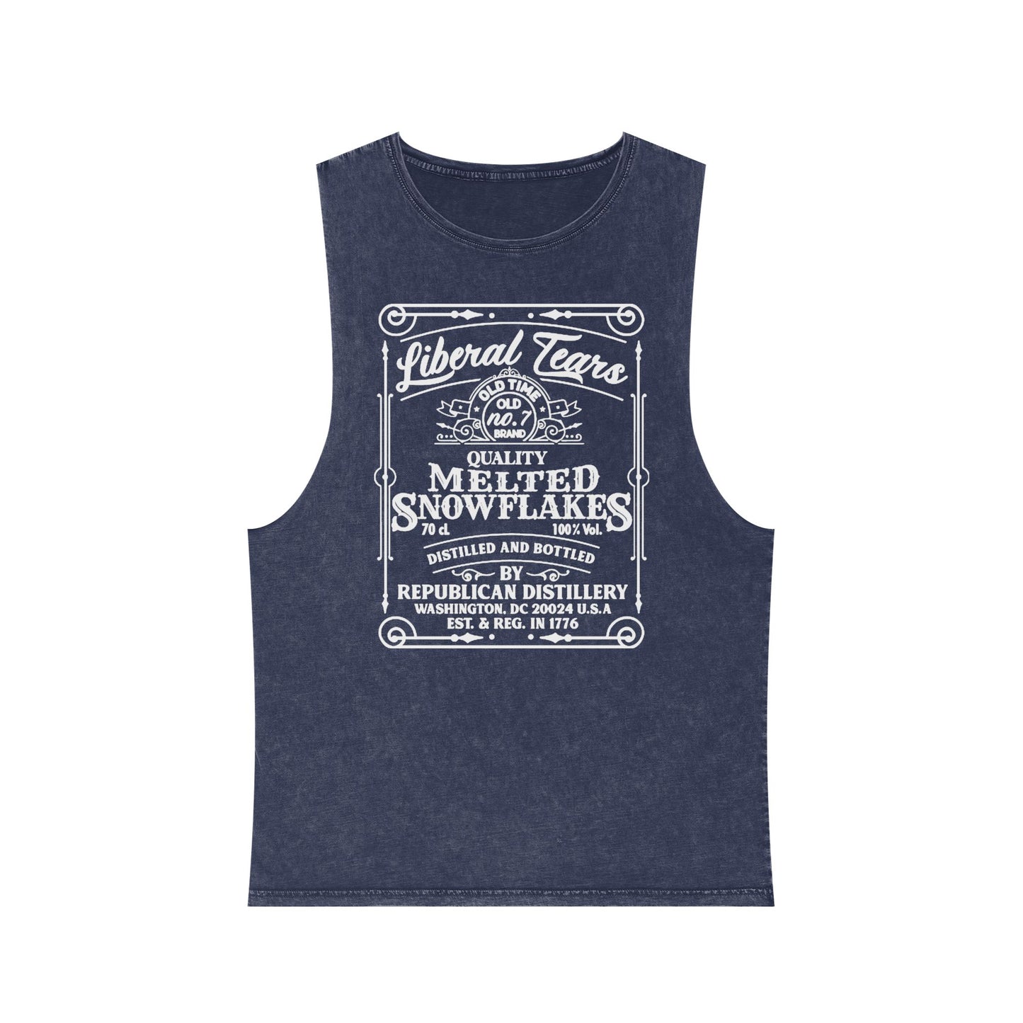 Liberal Tears Distillery Stonewash Tank Top