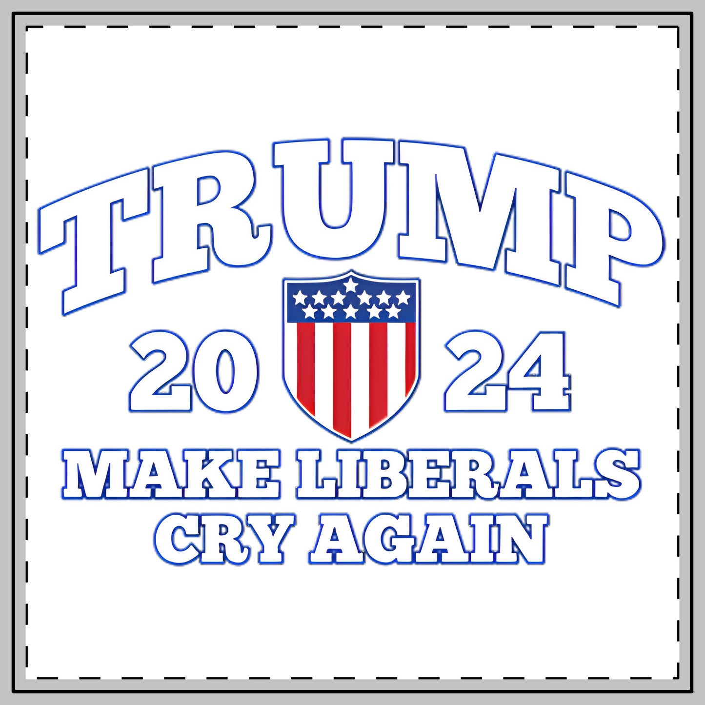 Make Liberals Cry Again Die-Cut Magnet