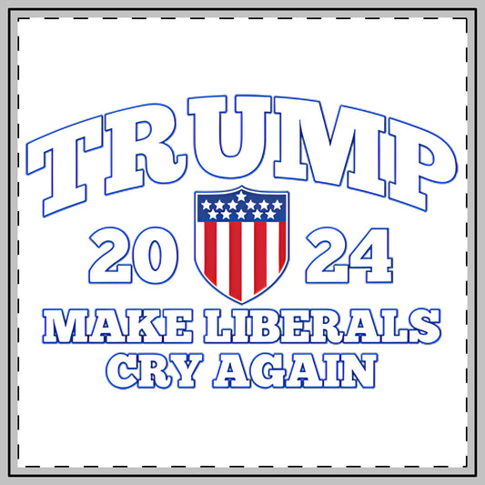 Make Liberals Cry Again Die-Cut Magnet