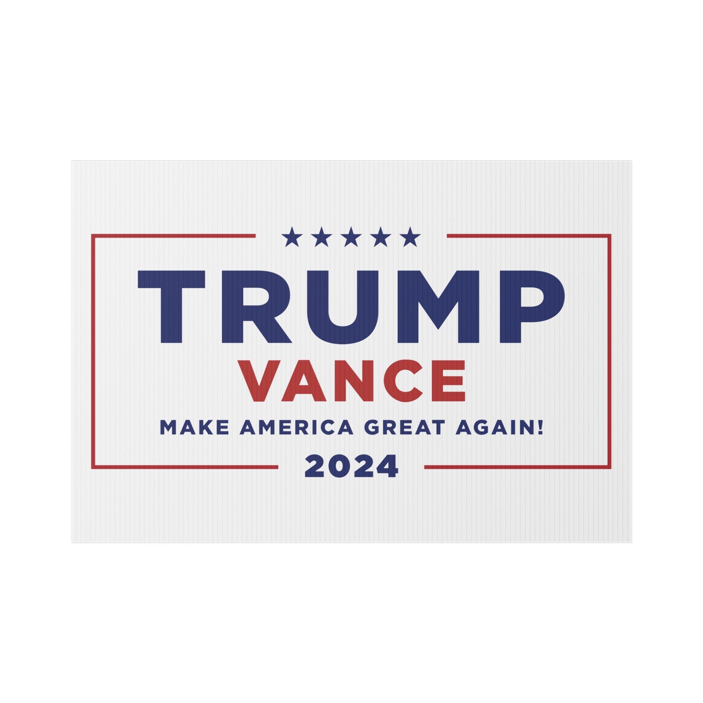 Trump-Vance Lawn Sign